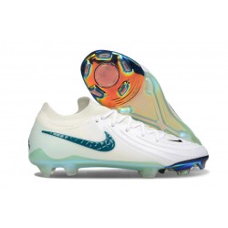 Nike Phantom Luna 2 Elite Low FG Chromatic - Bianco Verde
