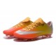 2015 Scarpa da calcio per terreni duri Nike Mercurial Vapor X - Uomo Arancione Oro Giallo