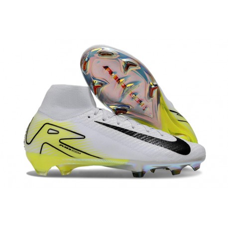 Scarpe Nike Mercurial Superfly 10 Elite FG Bianco Nero