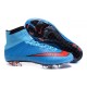 2016 Scarpe calcio Nike Mercurial Superfly FG - Uomo - Blu Rosso Nero