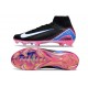 Scarpe Nike Mercurial Superfly 10 Elite FG Nero Bianco Rosa Blu