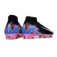 Scarpe Nike Mercurial Superfly 10 Elite FG Nero Bianco Rosa Blu