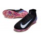Scarpe Nike Mercurial Superfly 10 Elite FG Nero Bianco Rosa Blu