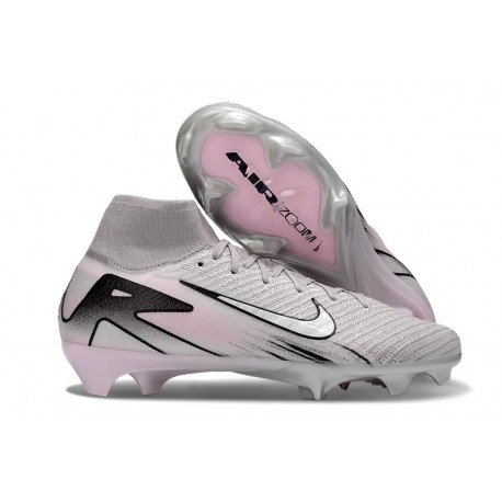 Scarpe Nike Mercurial Superfly 10 Elite FG Grigio Bianco