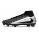 Scarpe Nike Mercurial Superfly 10 Elite FG Nero Argento