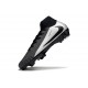 Scarpe Nike Mercurial Superfly 10 Elite FG Nero Argento