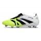 Adidas Predator 25 FT Elite FG Bianco Nero Limone Lucido