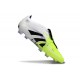 Adidas Predator 25 FT Elite FG Bianco Nero Limone Lucido