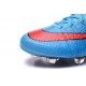 2016 Scarpe calcio Nike Mercurial Superfly FG - Uomo - Blu Rosso Nero
