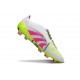 Adidas Predator 25 FT Elite FG Bianco Rosa Lucido Limone Lucido