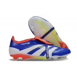 Adidas Predator 25 FT Elite FG Blu Bianco Rosso