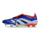 Adidas Predator 25 FT Elite FG Blu Bianco Rosso