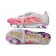 Adidas Predator Foldover Tongue Elite FG Rosa Bianco
