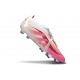 Adidas Predator Foldover Tongue Elite FG Rosa Bianco