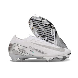 Nike Air Zoom Mercurial Vapor 16 Elite FG Bianco Argento