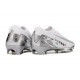 Nike Air Zoom Mercurial Vapor 16 Elite FG Bianco Argento