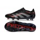 adidas Predator Elite FG Scarpa Nero Grigio Rosso Lucido