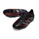 adidas Predator Elite FG Scarpa Nero Grigio Rosso Lucido