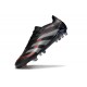 adidas Predator Elite FG Scarpa Nero Grigio Rosso Lucido