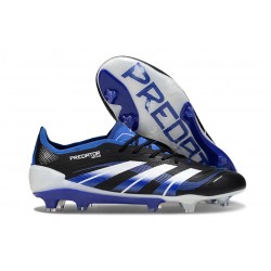 adidas Predator Elite FG Scarpa Nero Blu Bianco