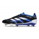 adidas Predator Elite FG Scarpa Nero Blu Bianco