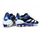 adidas Predator Elite FG Scarpa Nero Blu Bianco