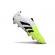 adidas Predator Elite FG Scarpa Bianco Nero Limone Lucido
