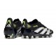 adidas Predator Elite FG Scarpa Nero Bianco Limone Lucido