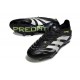 adidas Predator Elite FG Scarpa Nero Bianco Limone Lucido