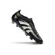 adidas Predator Elite FG Scarpa Nero Bianco Limone Lucido
