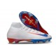 Scarpe Nike Mercurial Superfly 10 Elite FG Bianco Rosso Blu