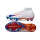 Scarpe Nike Mercurial Superfly 10 Elite FG Bianco Rosso Blu