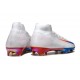 Scarpe Nike Mercurial Superfly 10 Elite FG Bianco Rosso Blu