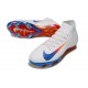 Scarpe Nike Mercurial Superfly 10 Elite FG Bianco Rosso Blu