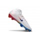 Scarpe Nike Mercurial Superfly 10 Elite FG Bianco Rosso Blu