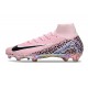 Nike Air Zoom Mercurial Superfly X Elite FG Rosa Nero