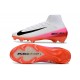 Nike Air Zoom Mercurial Superfly X Elite FG Bianco Rosso Nero