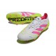 adidas Predator Elite FG Scarpa Bianco Rosa Lucido Limone Lucido