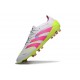 adidas Predator Elite FG Scarpa Bianco Rosa Lucido Limone Lucido