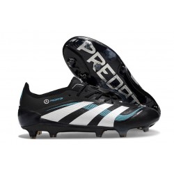 adidas Predator Elite FG Scarpa Nero Bianco Blu