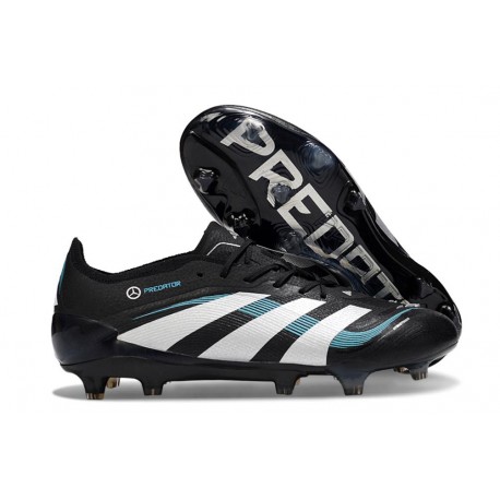 adidas Predator Elite FG Scarpa Nero Bianco Blu