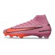 Nike Air Zoom Mercurial Superfly X Elite FG Rosa