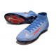Nike Air Zoom Mercurial Superfly X Elite FG Blu Rosso