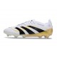 adidas Predator Elite FG Scarpa Ftwr Bianco Nero Oro Met