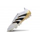 adidas Predator Elite FG Scarpa Ftwr Bianco Nero Oro Met