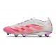 adidas Predator Elite FG Scarpa Rosa Bianco