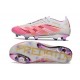 adidas Predator Elite FG Scarpa Rosa Bianco