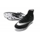 Nuove Scarpe calcio Nike Mercurial Superfly FG - Argento Nero