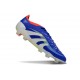 adidas Predator Elite FG Scarpa Blu Lucido Ftwr Bianco Rosso Solare