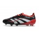 adidas Predator Elite FG Scarpa Nero Rosso Bianco